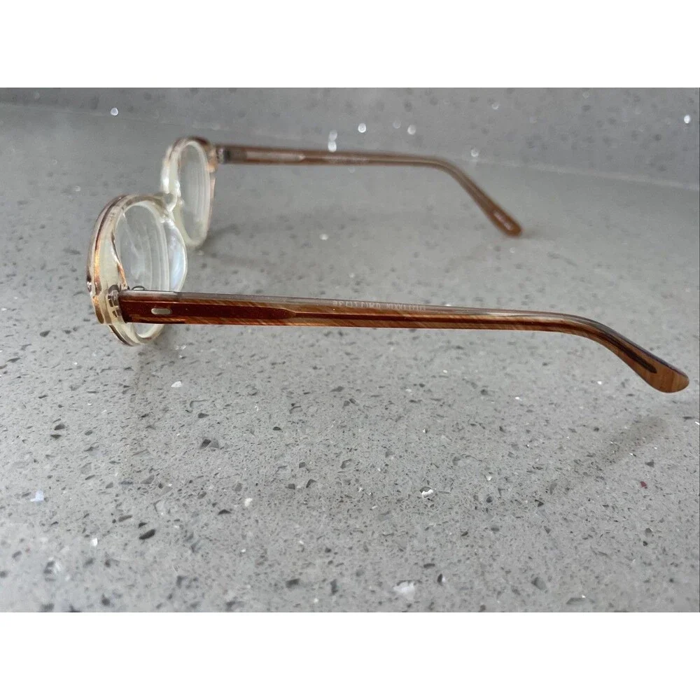 Modern KATHY BROWN 49-17-135 Brown Fade Full Rim Plastic Eyeglasses Frames ONLY